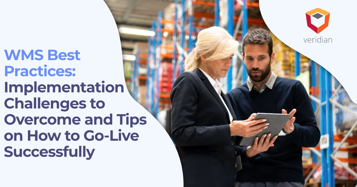 WMS Best Practices Veridian WMS Best Practices