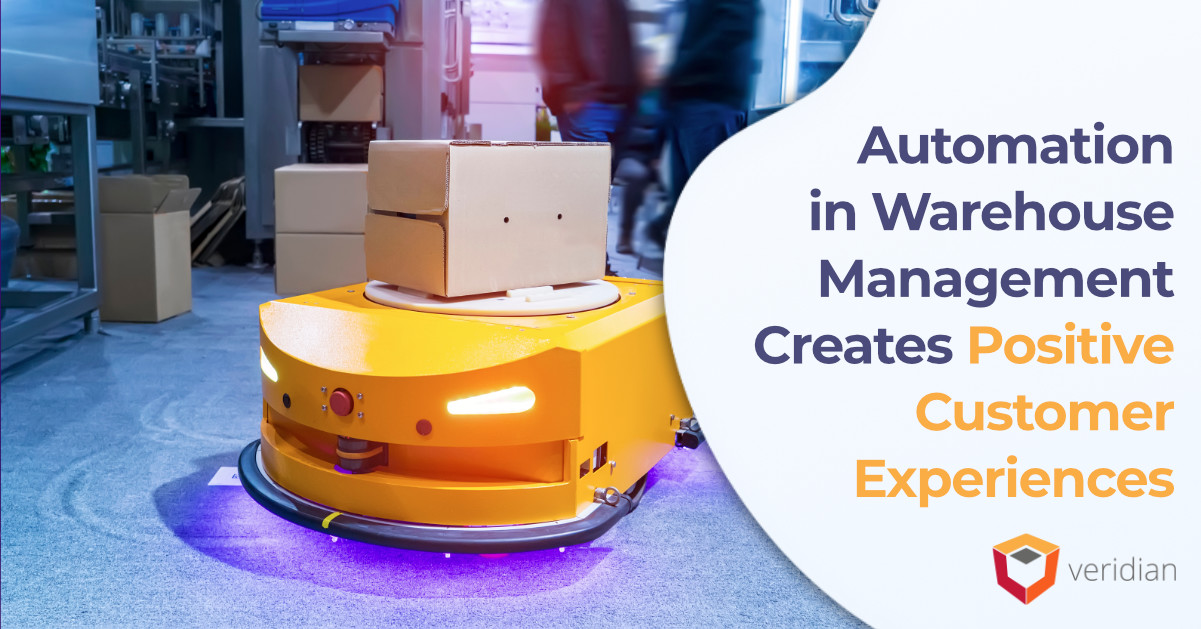 Automation in Warehouse Management Veridian Automation in Warehouse Management