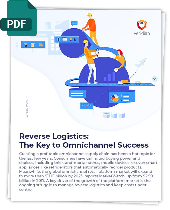 Veridian - Reverse Logistics - The Key to Omnichannel Success White Paper - Cover
