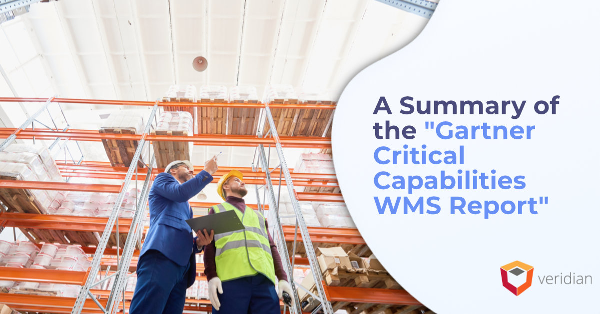 Gartner Critical Capabilities WMS Report Gartner Critical Capabilities WMS Report