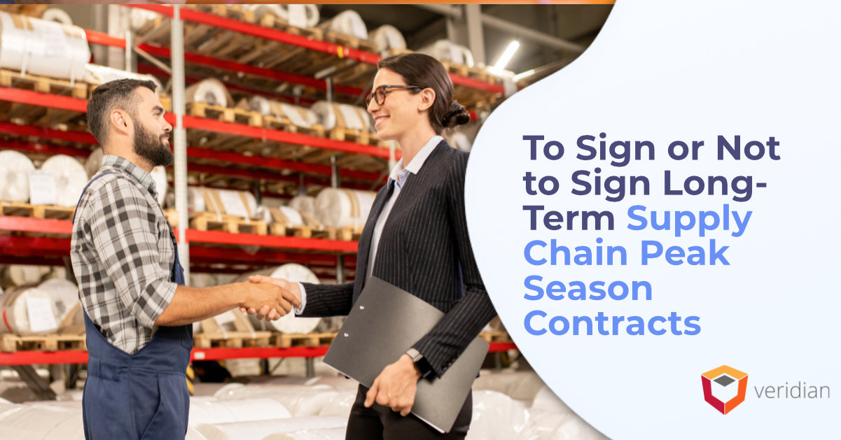 Supply Chain Peak Season Contracts Supply Chain Peak Season Contracts
