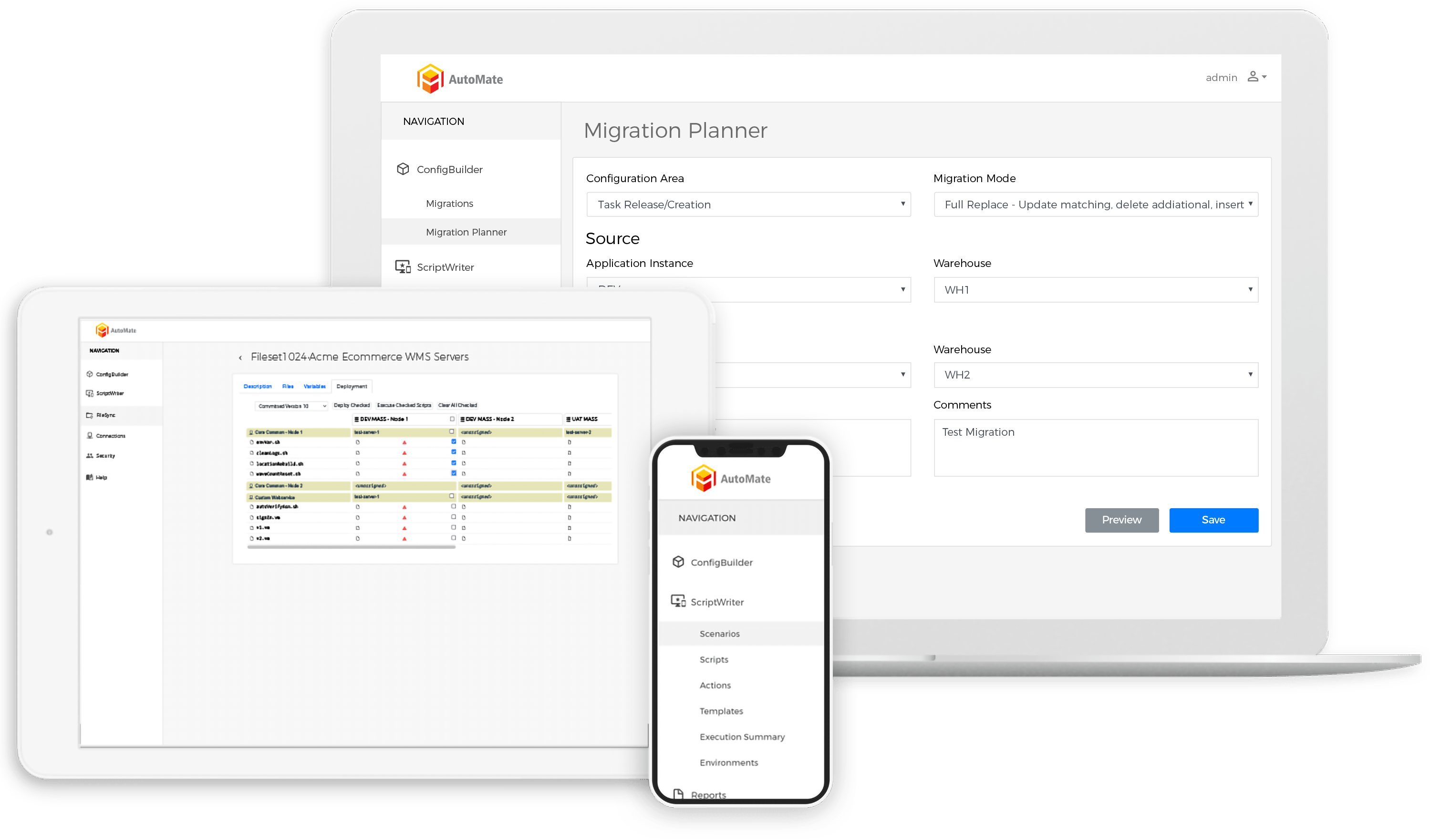 AutoMate 3 Modules